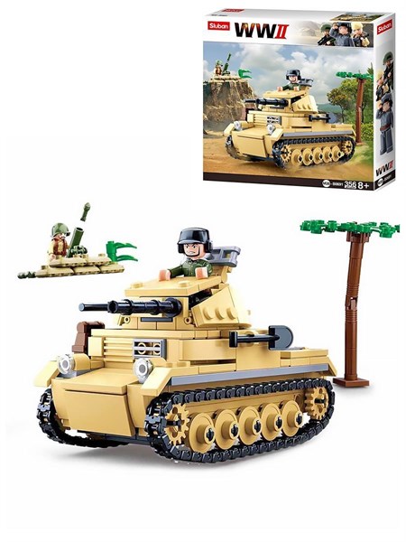 Конструктор Бронированный танк M38-B0691 ecd6a9b6d12f11ef0a8 - фото 1696496